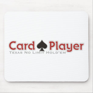 Tapis De Souris Joueur de carte