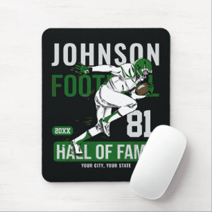 Tapis De Souris JOUEUR DE Football Personnalisé Équipe NUMBER Spor
