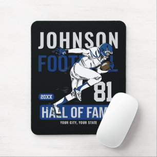 Tapis De Souris JOUEUR DE Football Personnalisé Équipe NUMBER Spor