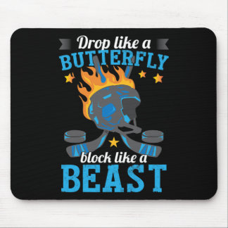 Tapis De Souris Joueur de hockey