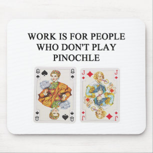 Tapis De Souris Joueur de jeu de PINOCHLE