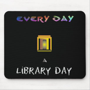 Tapis De Souris Jour de bibliothèque