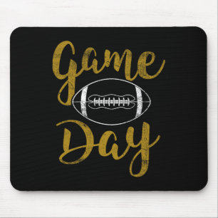 Tapis De Souris Jour de jeu Football mignon Football Top