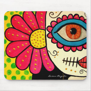 Tapis De Souris Jour de "Rosa Mexicano" - des morts