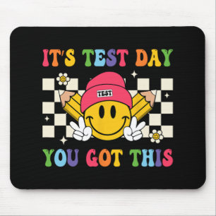 Tapis De Souris Jour de test Vous Avez Ce Jour De Test Étudiant Pr