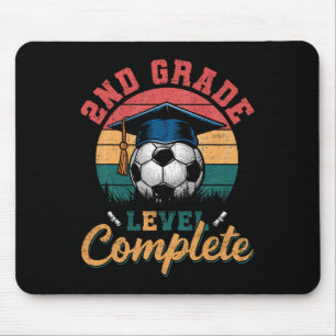 Tapis De Souris Jour Dernier de la fille de soccer de 2e année