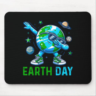 Tapis De Souris Jour des terres Dabbing Planète Terre environnemen