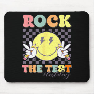 Tapis De Souris Jour d'essais Test Retro Motivational Teacher St