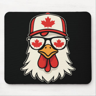 Tapis De Souris Jour du Canada Drapeau canadien Feuille d'érable P