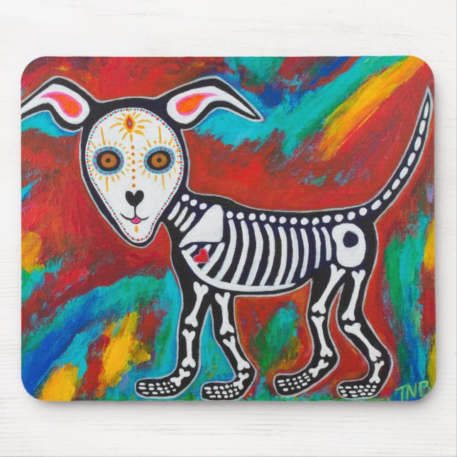 Tapis De Souris Jour du chien mort (Devant)