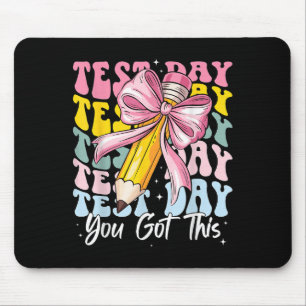 Tapis De Souris Jour du test Rock The Test Motivation Prof Vous y