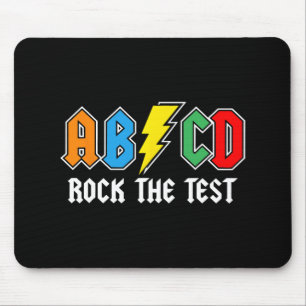 Tapis De Souris Jour Enseignant Motivation Étudiant Retro Rock The