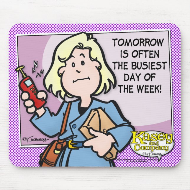 Tapis De Souris Jour le plus achalandé (Devant)