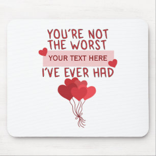 Tapis De Souris Jour personnalisé personnalisé des valentines