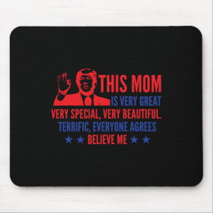 Tapis De Souris Jour Trump Citations amusantes de l'élection 2024