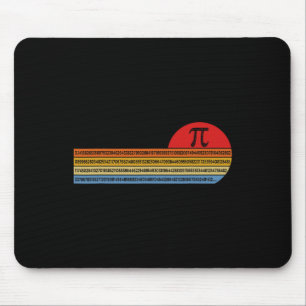 Tapis De Souris Jour vintage Pi 3.14 - Drôle Enseignant en Maths G