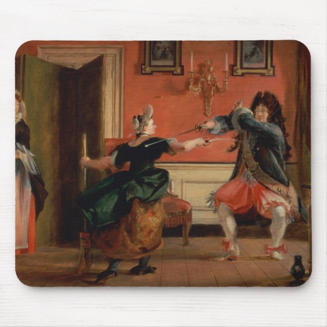 Tapis De Souris Jourdain clôture sa domestique (Devant)