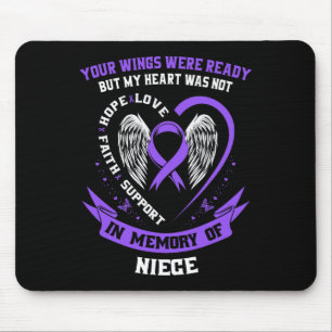 Tapis De Souris Journée de sensibilisation à l'overdose de nièce p