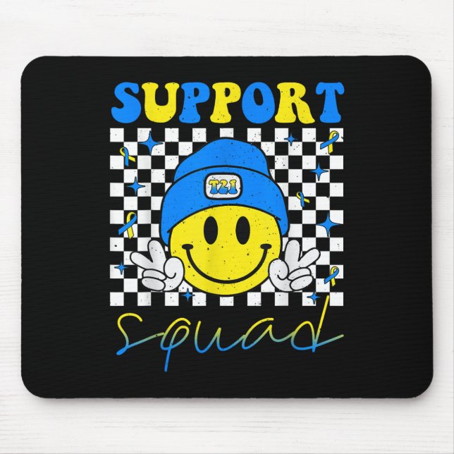 Tapis De Souris Journée de sensibilisation au syndrome de l'escroc (Devant)