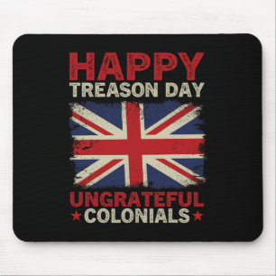 Tapis De Souris Journée de trahison Coloniens ingrats Juillet 4 Br