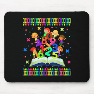 Tapis De Souris Journée des mathématiques scolaires, horaires, mat