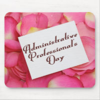 Journée des professionnels administratifs Mousepad