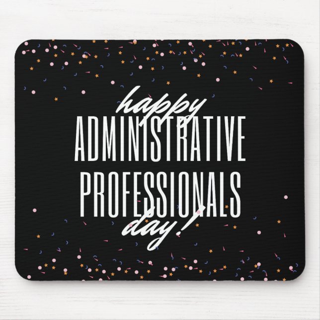 Tapis De Souris Journée des professionnels de l'administration (Devant)