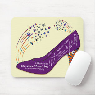 Tapis De Souris Journée internationale motivée par les femmes
