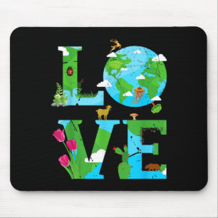 Tapis De Souris Journée mondiale de la planète Terre Environnement