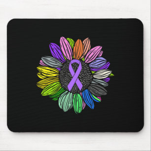 Tapis De Souris Journée mondiale du cancer - Cancer Survivor Guerr