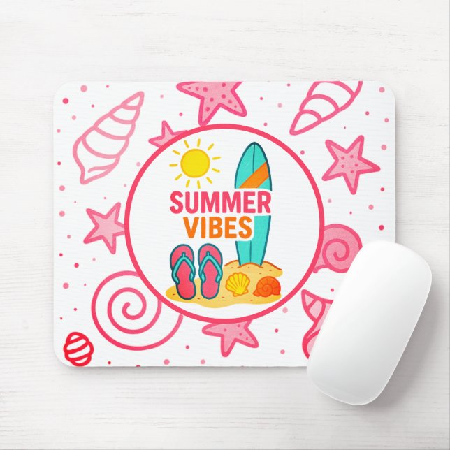 Tapis De Souris Jours avant la plage (Avec souris)