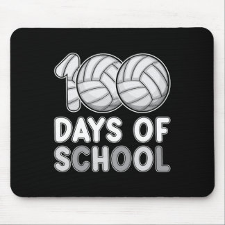 Tapis De Souris Jours De Volleyball Scolaire 100e Jour De L'Amour
