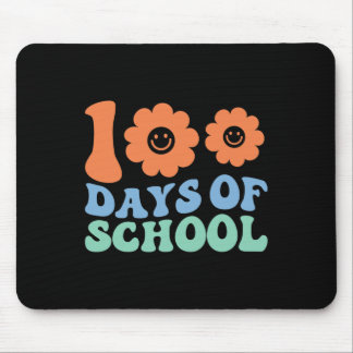 Tapis De Souris Jours D'École les années 70 Étudiant Super Rétro