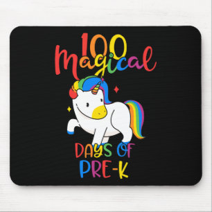 Tapis De Souris Jours Magiques De Pré-k 100ème Jour D'Enseignants