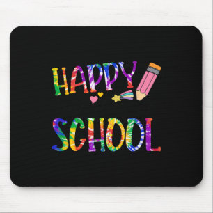 Tapis De Souris Joyeuse Dernière Journée De L'École Tie Dye Enseig