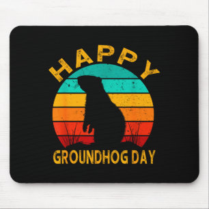 Tapis De Souris Joyeuse journée de la marmotte 2025 2 février Amou