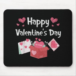 Tapis De Souris Joyeuse Saint-Valentin Sois Mienne Cœurs Mignons