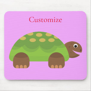 Tapis De Souris Joyeuse tortue souriante Thunder_Cove