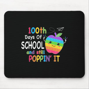 Tapis De Souris Joyeux 100 Jours D'École Et Toujours Poppin 100ème