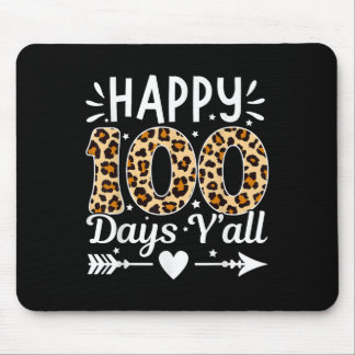 Tapis De Souris Joyeux 100 Jours Yall Empreinte de léopard 100ème