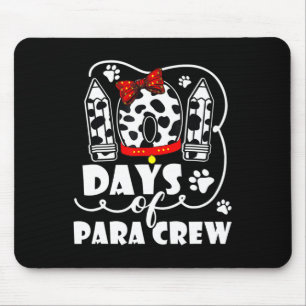 Tapis De Souris Joyeux 101 Jours École Para Crew Chien 100 Jours S