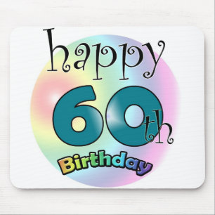 Tapis De Souris Joyeux 60e anniversaire