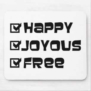 Tapis De Souris Joyeux gratuit