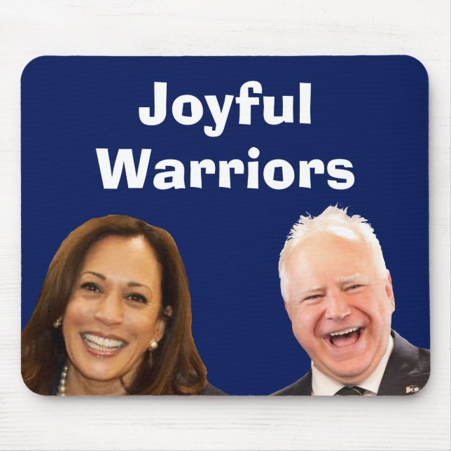 Tapis De Souris Joyeux guerriers Harris et Walz (Devant)