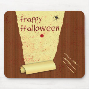 Tapis De Souris Joyeux Halloween Fond d'écran Sanglant