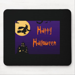 Tapis De Souris Joyeux Halloween Souris