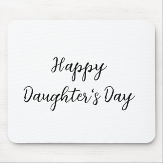 Tapis De Souris Joyeux jour de filles si.ple minimum ajouter le no