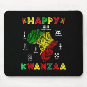 Tapis De Souris Joyeux Kwanzaa Sept Principes Des Femmes Kwanzaa 7