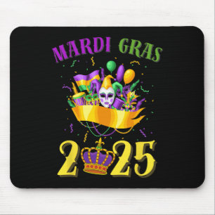 Tapis De Souris Joyeux Mardi Gras 2025 Carnaval des Tee Mardi Gras