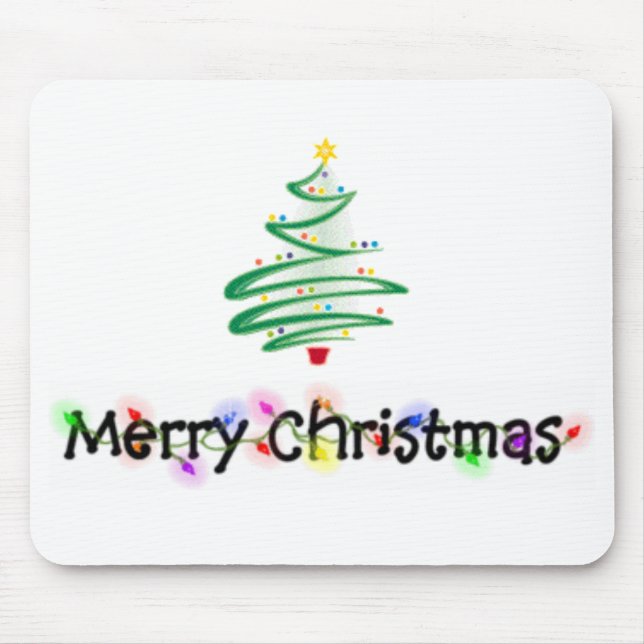 Tapis De Souris Joyeux Noël (Devant)